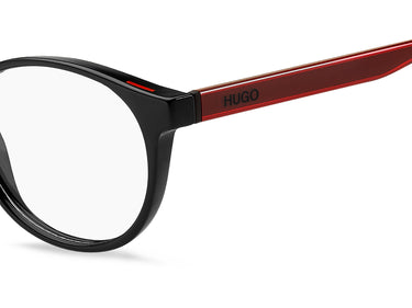 Premium Men Hugo Eyeglasses: HG 1164 - Black Red - SpecSMART Eye Clinic (Zoom View)